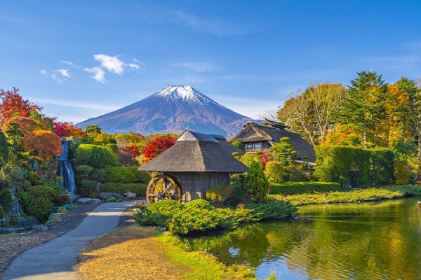 Tour du lịch Nhật Bản Tokyo - Fuji - làng cổ Oshino Hakkai